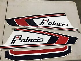 7071489 Nos Polaris 78 Cobra 340 440 Hood Decals Vintage 7071488 7071486 7071485
