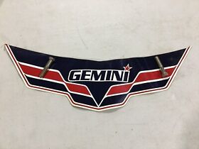 7071553 Nos Polaris 79 Gemini Hood Top Decal 250 Vintage