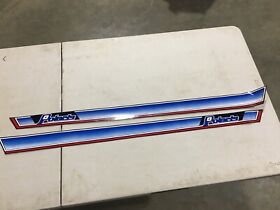 Decals80 Nos Polaris Tunnel 81 Galaxy 340 440 Vintage Snowmobile 7071652 7071653
