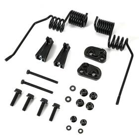 22333 Nqeuepn Spring Style Rail Mount Ice Scratchers Snowmobile Snow Scrtchers Kit Sno