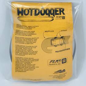 Fo-12157 O-flat Hot Dog Cooker Dogger The Original Snowmobile Exhaust Usa Made