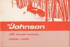 J165s Owners 1974 Jx Snowmobile Johnson Manual