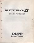 36646 Parts Manual Nitro Ii List 554 Engine Rupp