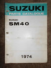 Sm40l Parts Sm Xr Snowmobile 440 Suzuki 40 Sm40k Catalogue 1974 Manual Catalog
