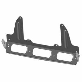 1021963-689 Polaris Rear Tunnel Mount Closeoff Assembly Velocity Blue Snow Check Intl