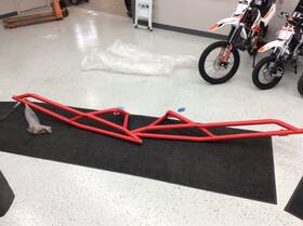 129860-129881 Polaris L&w Fab Pro R 2 Seater Tree Kickers - Red Pro-r 2-up
