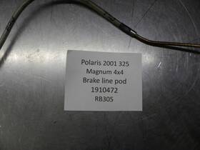 1910472 Polaris 2001 325 Magnum 4x4 Front Brake Line Pod