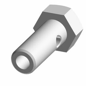 2521519 Polaris Banjo Bolt 8 Mm X 1 Genuine Oem Part Qty