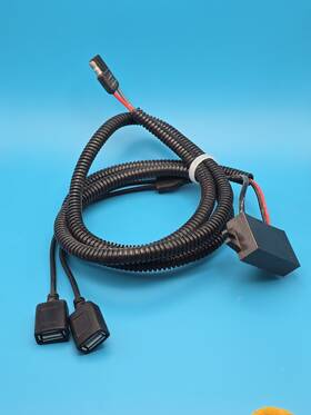 Polaris 266383006212 Rsi Dual Usb Power Cables - Axys / Iq Pro-ride Chassis