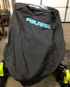 2871127 Polaris Vintage Indy Black/blue Snowmobile Cover Nos 1995