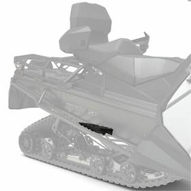 2882797 Polaris Black Passenger Footrests Titan Adventure Sp Xc