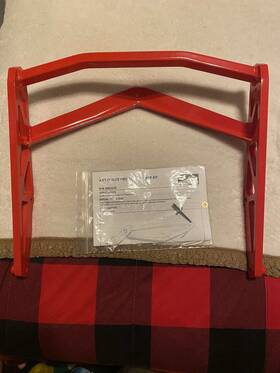 2882926-293 Polaris Snowmobile Axys Rush Switchback Elite Pro Red Rear Bumper - 2882926