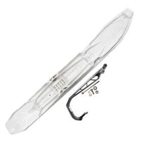 2885164-133 Polaris White Pro Steer Ski With Hardware Genuine Oem For Snowmobiles