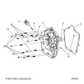 3050089 Polaris Dowel Pin 8x14 Genuine Oem Part Qty 1