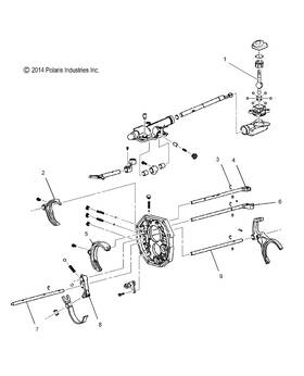 3235673 Polaris Shaft Snap Ring Genuine Oem Part Qty 1