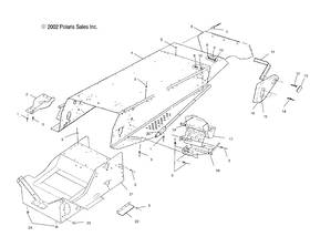 7621515 Polaris Rivet Genuine Oem Part Qty 1