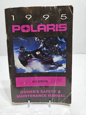 9913060 Polaris Vintage 1995 Snowmobile Owners Safety And Maintenance Manual Xlt Special