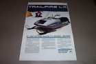 Jdlx440 Poster Snowmobile Lx440 Deere 84 Vintage Sno-machine John Trailfire