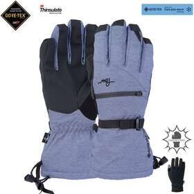 Pow Gloves 351129029665 Cascadia Gore-tex Long Glove Warm Blue Nights Xs Womens 2023
