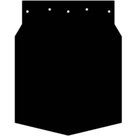 Sf209mspb Proven Design Products Black Snow Flap -