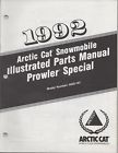 0650-197 Prowler Arctic Manual Snowmobile Cat 1992 Parts Special
