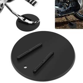 Psler Sc0005 Motorcycle Kickstand Pad Kick Stand Coaster Puck Parking Support Plate For Soft