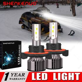 Skn-h13 Quayub For Ski Doo Renegade Ace 900 20-2022 Skandic Gen 4 2021 H13 Led Bulbs Bright