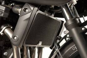 Rad0110bk R&g Racing Black Aluminum Radiator Guard For 2010-2024 Suzuki Bandit 650