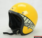C1978 Retro Helmet Size Snowmobile Vintage Open Yellow Large Ski-doo Face