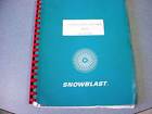 Rhs-300 Snowblast Operators Service Parts Manual