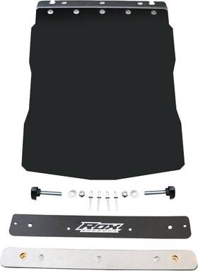 Rsf-pol-001-k Rox Speed Fx Curv Removable Snow Flap Kit For Polaris Rmk/pro Rmk Black