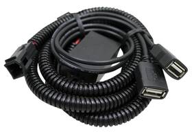 1582-r727005-52 Rsi Racing Dual Usb Power Cable For 2011-2012 Ski-doo Renegade X E-tec 600 Ho