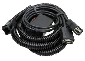 1866-r727573-66 Rsi Racing Dual Usb Power Cable For 2010 Ski-doo Renegade 800 Backcountry X