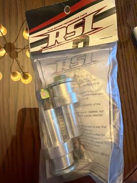 4704-0010 Rsi Racing Ice Scratcher Adapters Part# For Idler Wheel