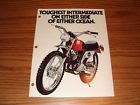 Rmt80 Rupp Literature Vintage Model Motorcycle Brochure 1973 Original Dealer