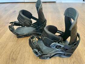 L41510300 Salomon Women S Mirage Black Blue 2022 Snowboard Bindings Size