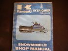 Sb440 Snowmobile 1977 Kawasaki Intriguer Manual