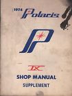 9910262 Shop 1974 Polaris Manual 361 Snowmobile Supplement Tx