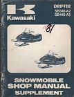 Sb440-a5 Shop Drifter 1981 Manual 758 Supplement Service Sb340-a2 Kawasaki