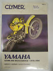 Yz100-yz490 Shop Motorcycle Repair Service Yamaha Manual 1976-1984 Clymer
