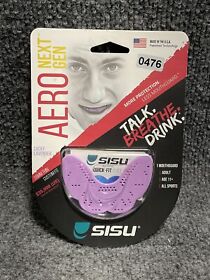 S16-ng Sisu Aero Next Gen Purple 1.6mm Advantages Adult All Sports Sustom Mouthguard