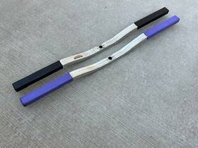 Tiedown-46 Ski Bar Nation 2 Snowmobile Trailer Tie Down Hold Bars 1 3/4 Inch X 46 Aluminum Set Pair