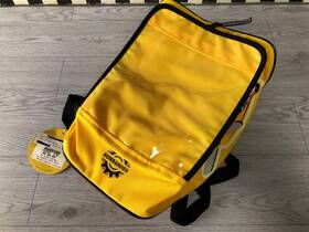 480600082 Ski-doo 2004 Rev Mxz Skandic Legend Oem Black/yellow Tank Bag With Map Holder