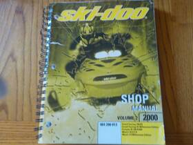 484200013 Ski-doo Shop Manual 2000 Volume 2
