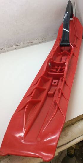 505075343 Ski-doo Brp Oem Plastic Red Xc Blade Viper Fits Lynx Models