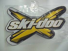 516003647 Ski-doo Race Flap Decal 2008 Rs For Use With Flaps