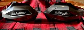 517-305-039 Ski-doo Gray/black Right And Left Handguards - Inch Please Read