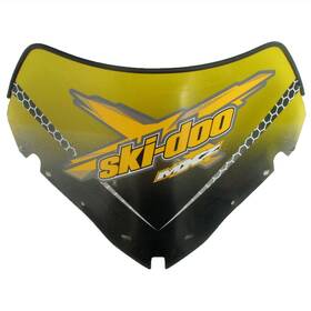 860200211 Ski-doo New Oem Ultra Low Windshield Windscreen Yellow Rev-xr Rev-xu