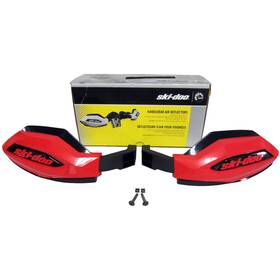 860200709 Ski-doo New Oem Handlebar Hand Guard Red Wind Deflector Rev-xp Rev-xr Rev-xu Xm