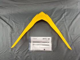 860200957 Ski-doo New Oem Rev Xm X3 Yellow Plastic Trim Windshield Base Kit